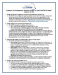 Guidance for Restaurants: Federal WARN Act and COVID-19 Issues